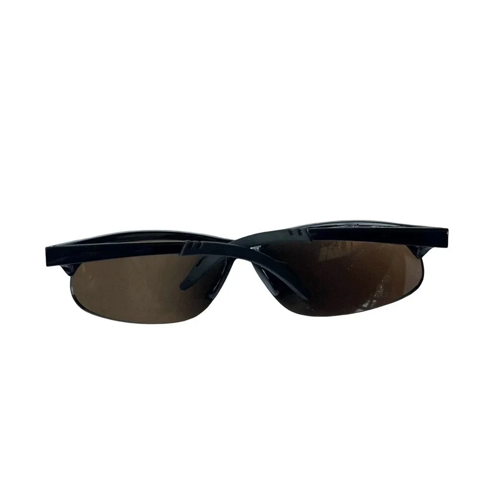 Surf-N-Sport Wrap Sport Sunglasses Black Smoke Lenses Men’s Cycling Running